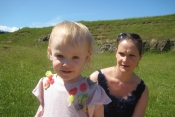 Annabelle and Lucy at Burton Dassett Country Park