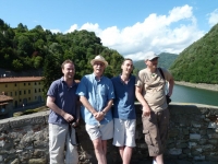 The boys on the Devil\'s Bridge