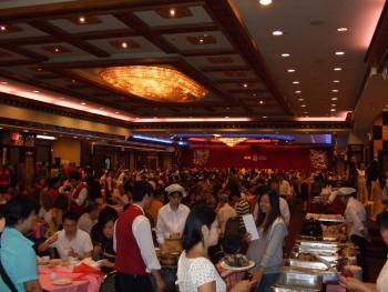 Dim Sum at Jing Fong Restaurant