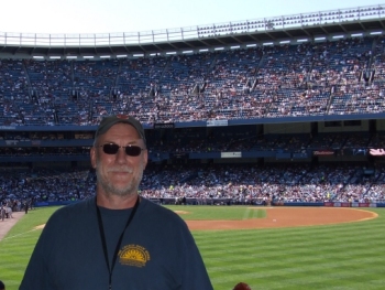 Pete at Yankee Stadium