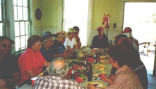 Lunch with the Allen Springs Expeditionary Force