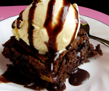 Brownies and Ice Cream