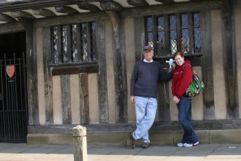 Greg and Molly in Stratford