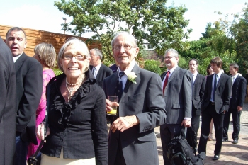 Queue for the ceremony