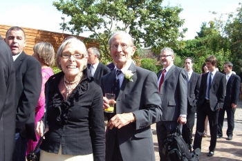 Queue for the ceremony