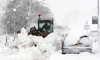 Snow in Scotland