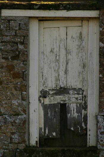 Old door at Edgecote