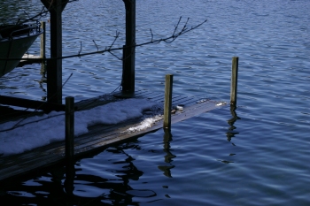 The dock at the Lake